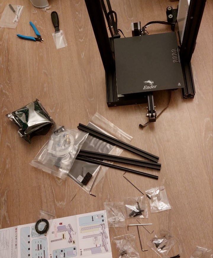 Сборка 3d принтера Creality Ender 3
